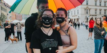 Manifestacja we Wrocławiu: LGBT to ludzie