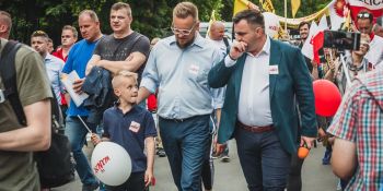 Strajk przedsiębiorców w Warszawie