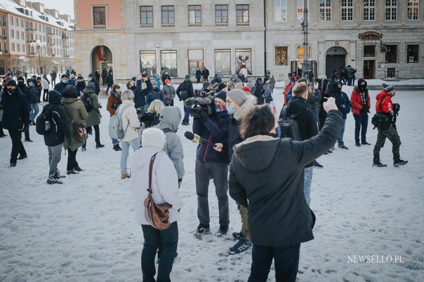 Wolne Media - Wolni Ludzie - manifestacja we Wrocławiu