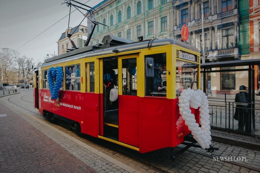 Walentynkowy tramwaj we Wrocławiu