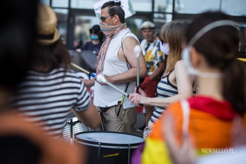 Protest LGBT: Gdańsk solidarny z Margot