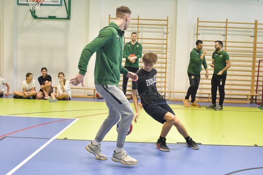 Harlem Globetrotters i WKS Śląsk w Dobrzykowicach