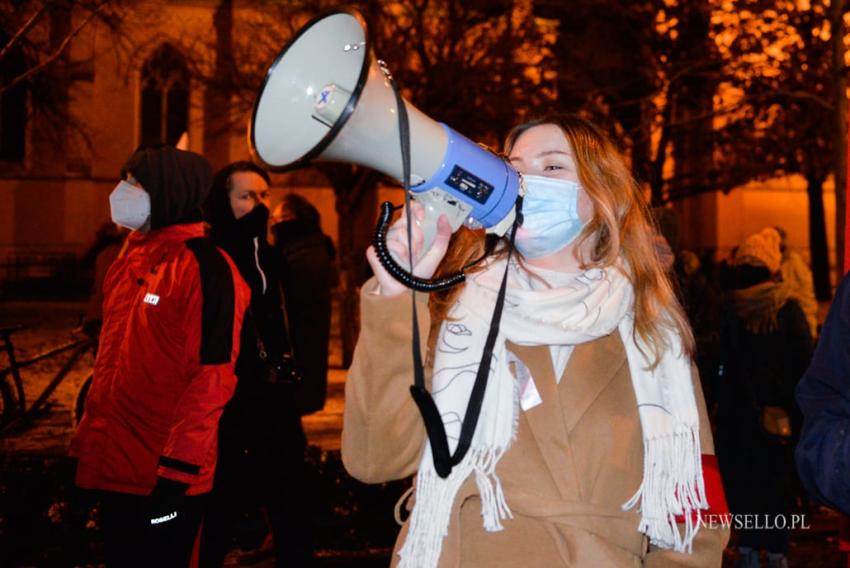 Strajk Kobiet 2021: Czas próby - manifestacja w Łodzi