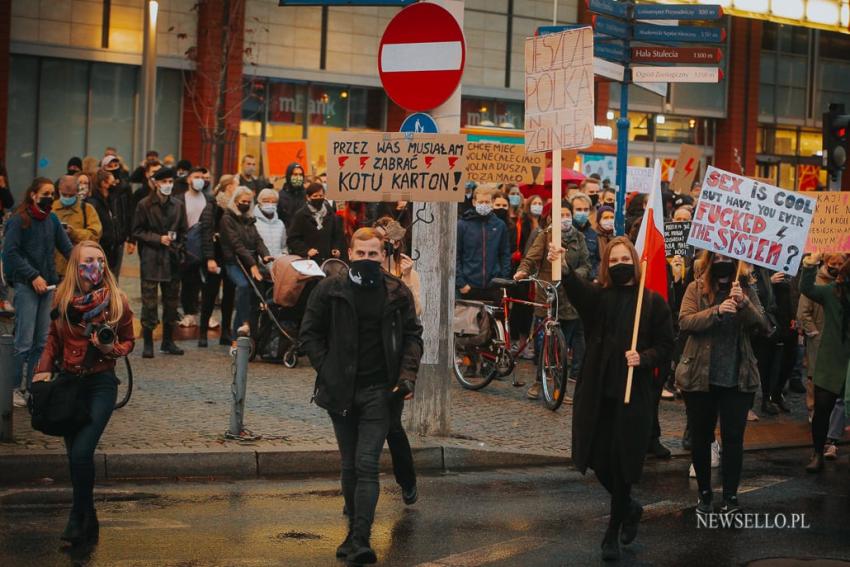 Strajk Kobiet: Marsz Ośmiu Gwiazd we Wrocławiu