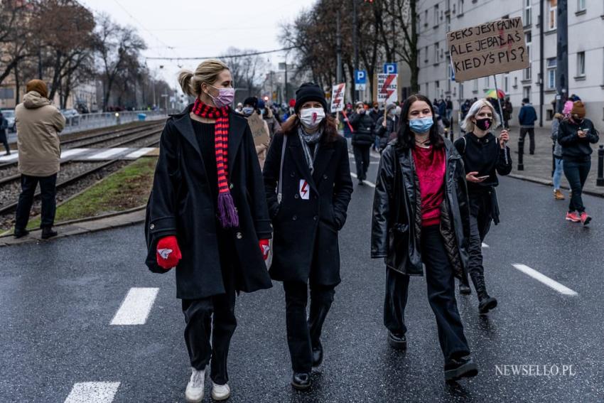 Strajk Kobiet: Idziemy po wolność. Idziemy po wszystko - manifestacja w Warszawie