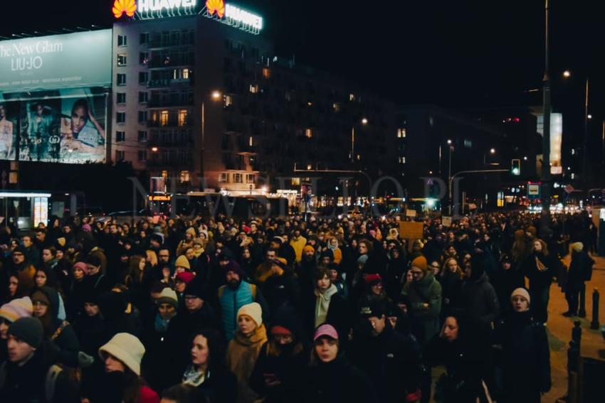 Na imię miała Liza - cichy protest w Warszawie