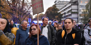 Jesień średniowiecza - protest w Warszawie
