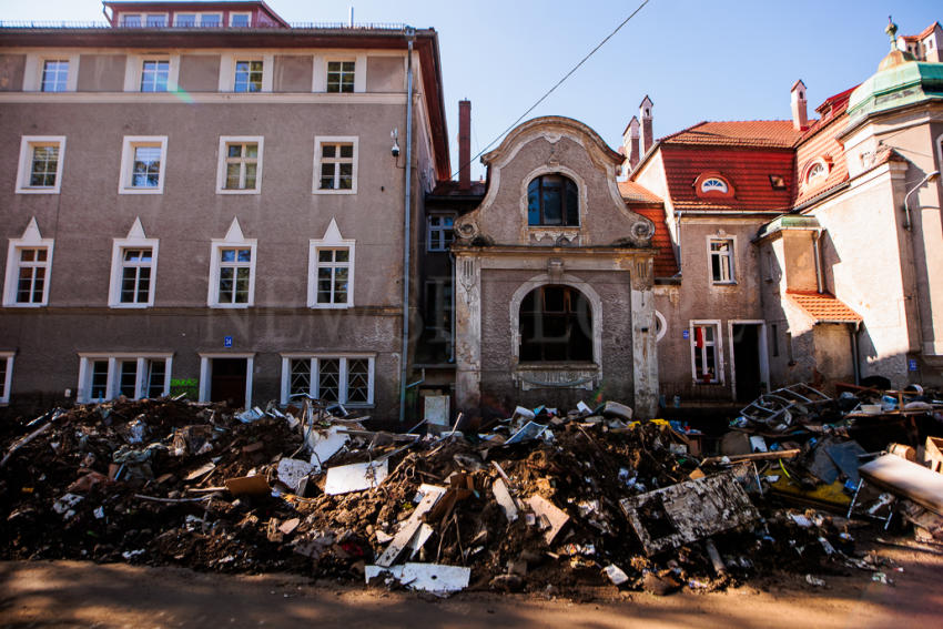 Lądek Zdrój po powodzi