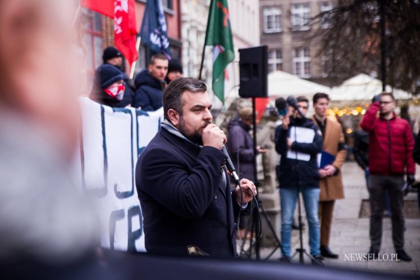 Żądamy Godności na Granicy - manifestacja w Gdańsku