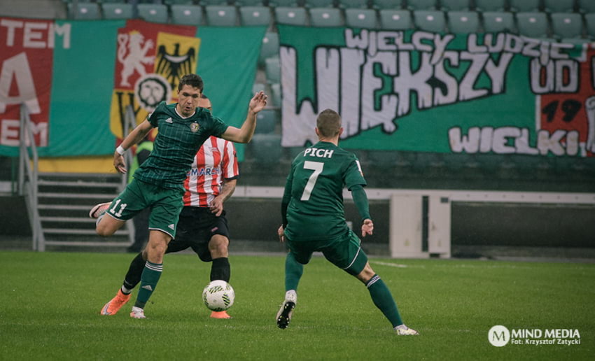 Wrocław: Śląsk Wrocław - Cracovia 2;1 