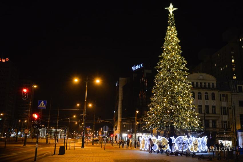 Iluminacje świąteczne w Łodzi