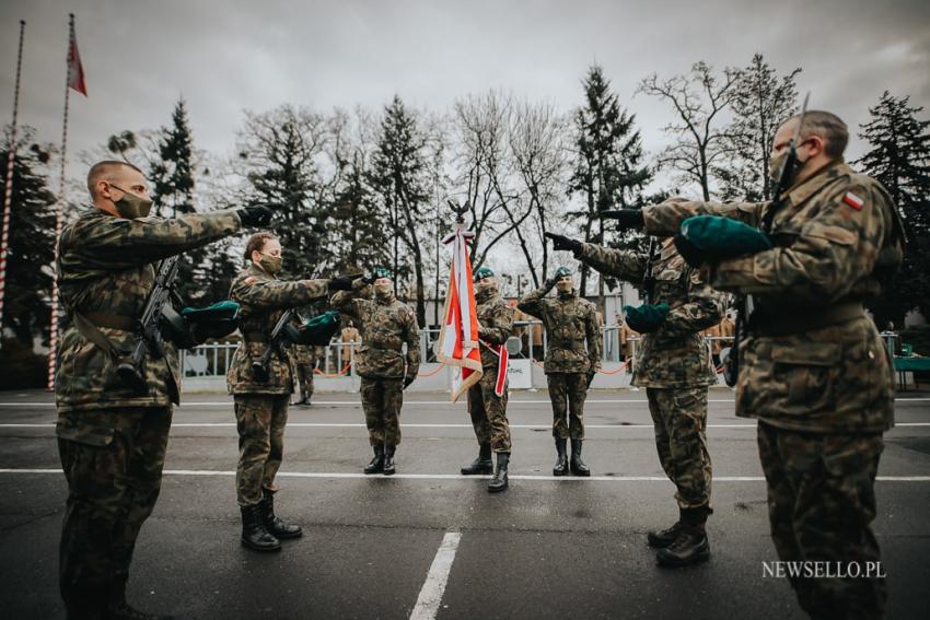 Uroczysta przysięga wojskowa w Akademii Wojsk Lądowych