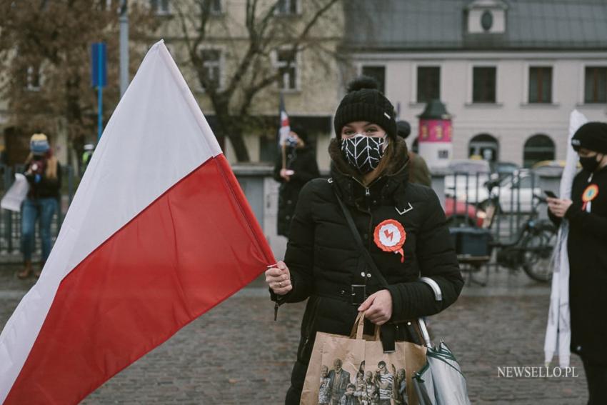 Strajk Kobiet: Mamy prawo! - manifestacja w Krakowie