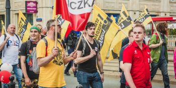 Strajk przedsiębiorców w Warszawie