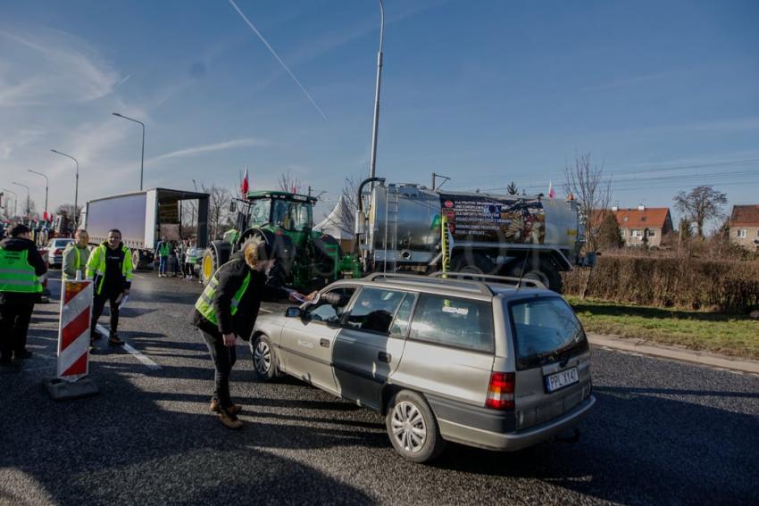 Ogólnopolski protest rolników na Dolnym Śląsku