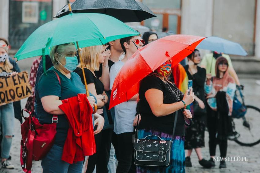 Manifestacja we Wrocławiu: LGBT to ludzie