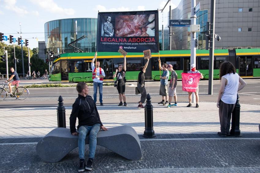 „Aborcja TAK” - manifestacja w Poznaniu