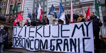 Żądamy Godności na Granicy - manifestacja w Gdańsku