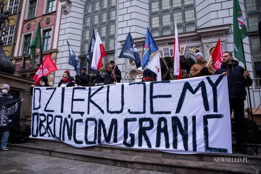 Żądamy Godności na Granicy - manifestacja w Gdańsku