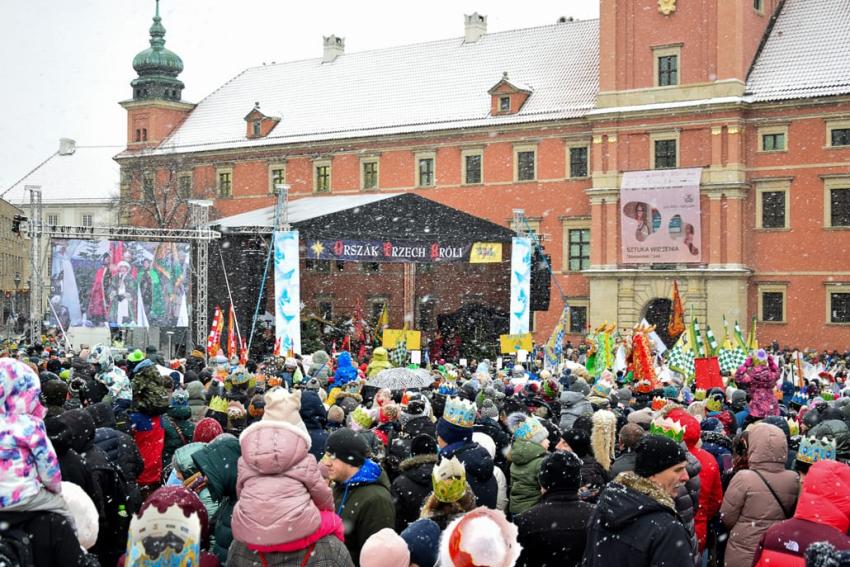 Orszak Trzech Króli 2024 w Warszawie