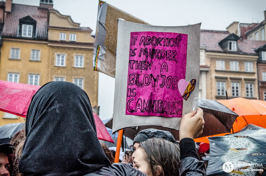 Czarny Poniedziałek w Warszawie