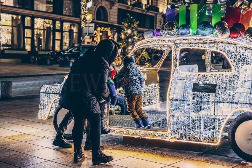 Iluminacje Świąteczne w Warszawie,