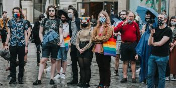 Manifestacja we Wrocławiu: LGBT to ludzie