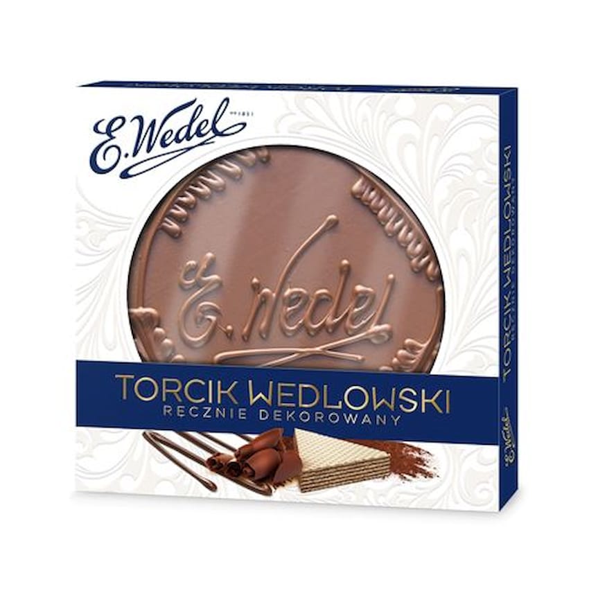 Torcik Wedlowski cena ok. 14 zł.