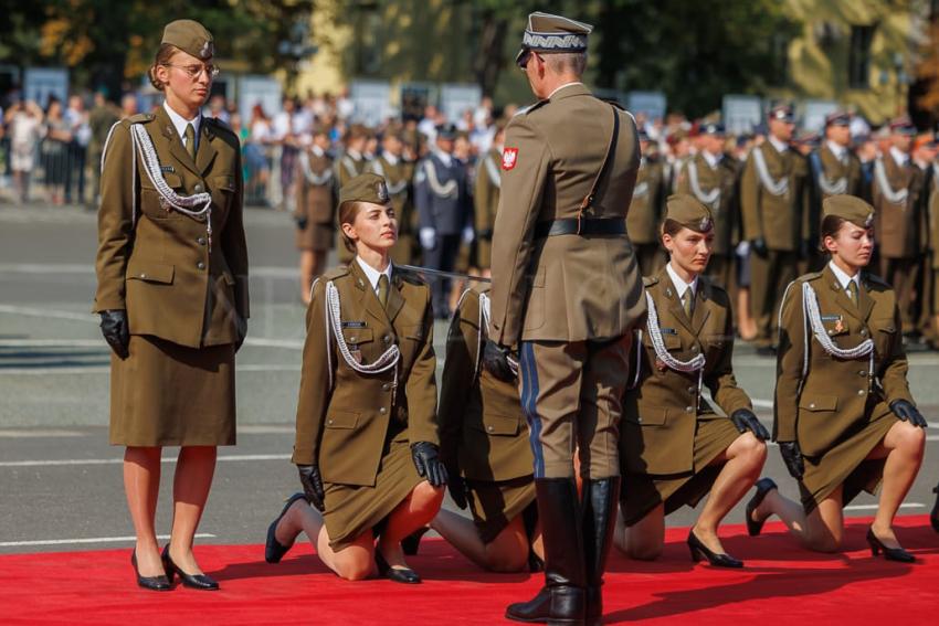 Promocja oficerska w Akademii Wojsk Lądowych we Wrocławiu