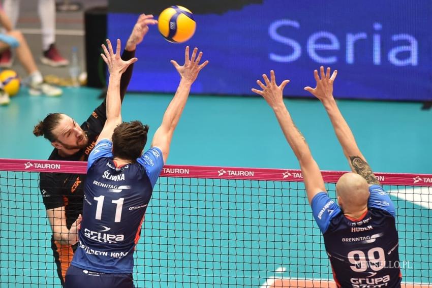 Puchar Polski Mężczyzn 2022: Grupa Azoty ZAKSA Kędzierzyn-Koźle -Jastrzębski Węgiel 3:0