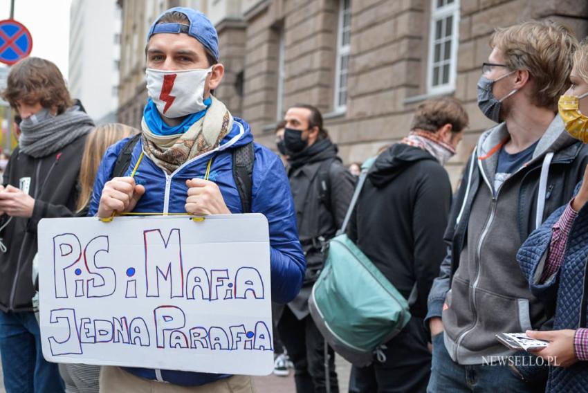 Strajk Kobiet - manifestacja w Poznaniu