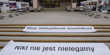 Bezpieczna granica to taka, na której NIKT nie ginie! - protest w Poznaniu