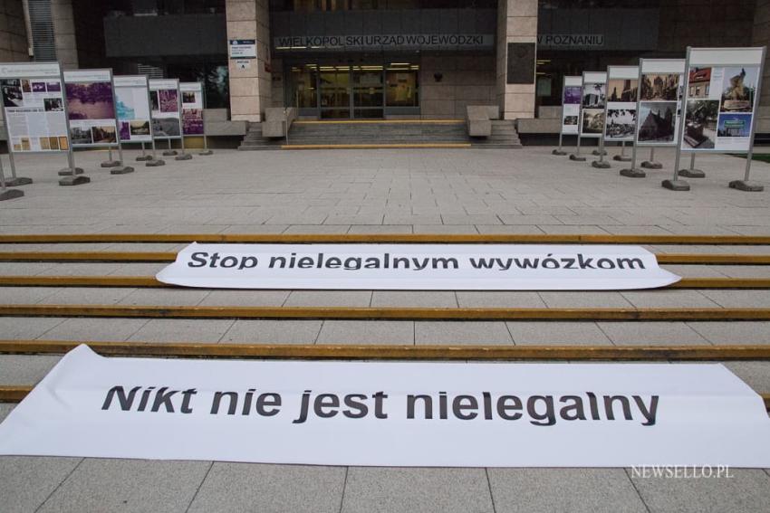 Bezpieczna granica to taka, na której NIKT nie ginie! - protest w Poznaniu