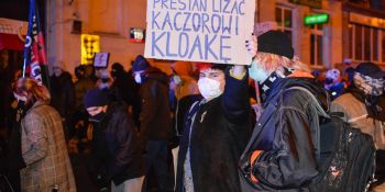 Strajk Kobiet 2021: Czas próby - manifestacja w Łodzi