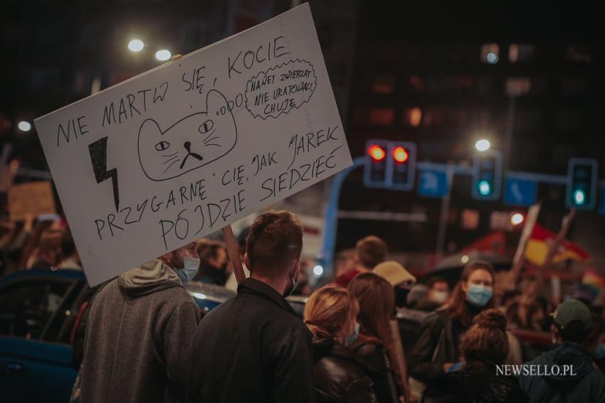 Strajk Kobiet: Marsz Ośmiu Gwiazd we Wrocławiu