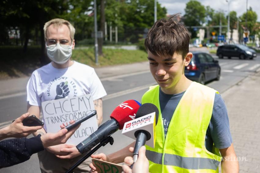 Extinction Rebellion - protest we Wrocławiu