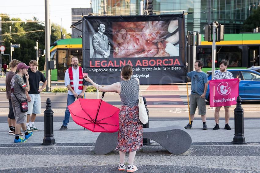 „Aborcja TAK” - manifestacja w Poznaniu