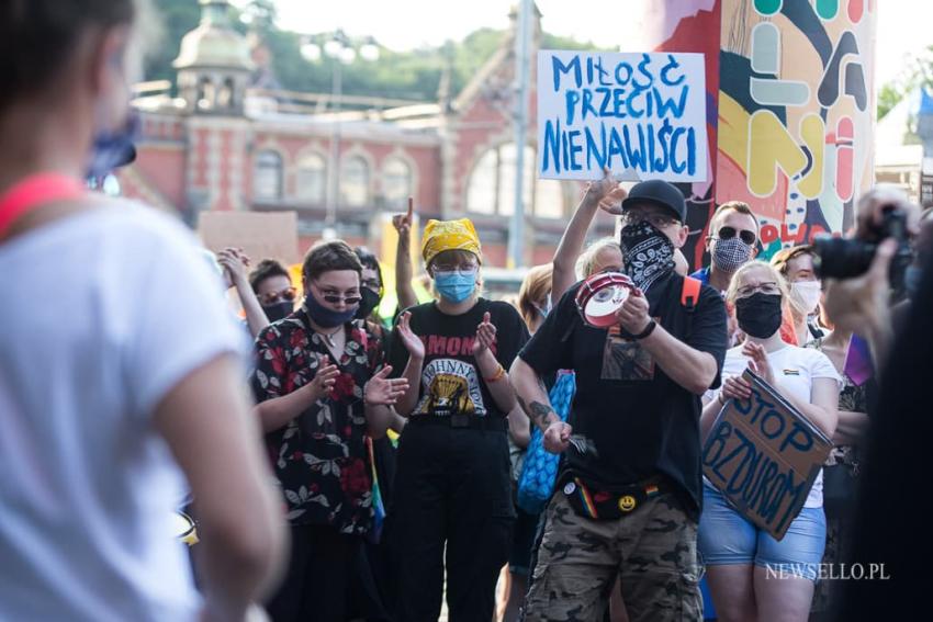 Protest LGBT: Gdańsk solidarny z Margot