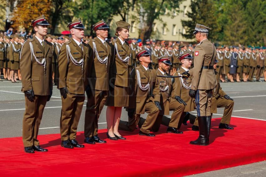 Promocja oficerska w Akademii Wojsk Lądowych we Wrocławiu