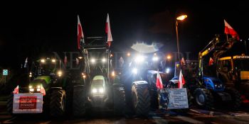 Protest rolników we Wrocławiu