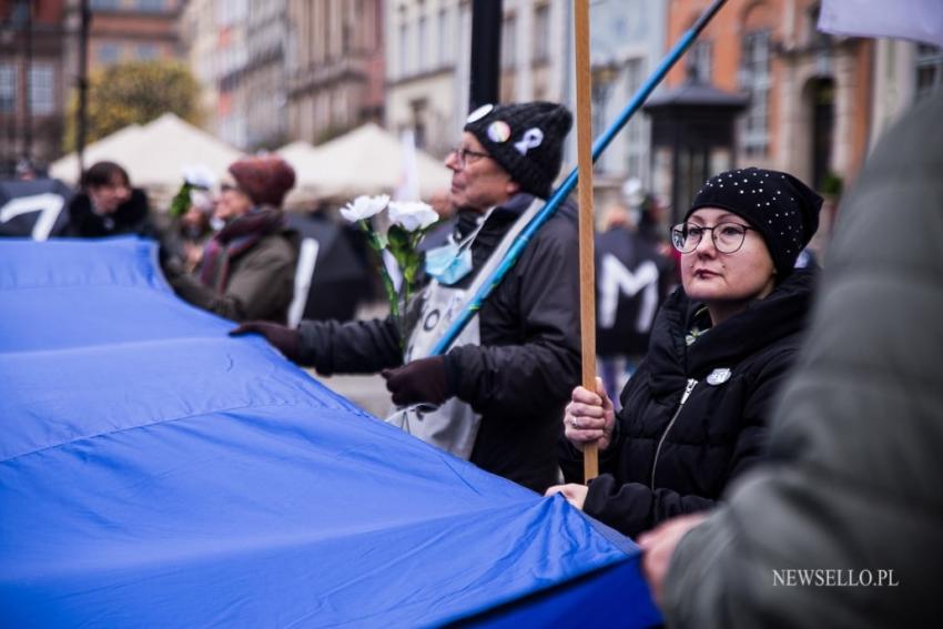 Żądamy Godności na Granicy - manifestacja w Gdańsku