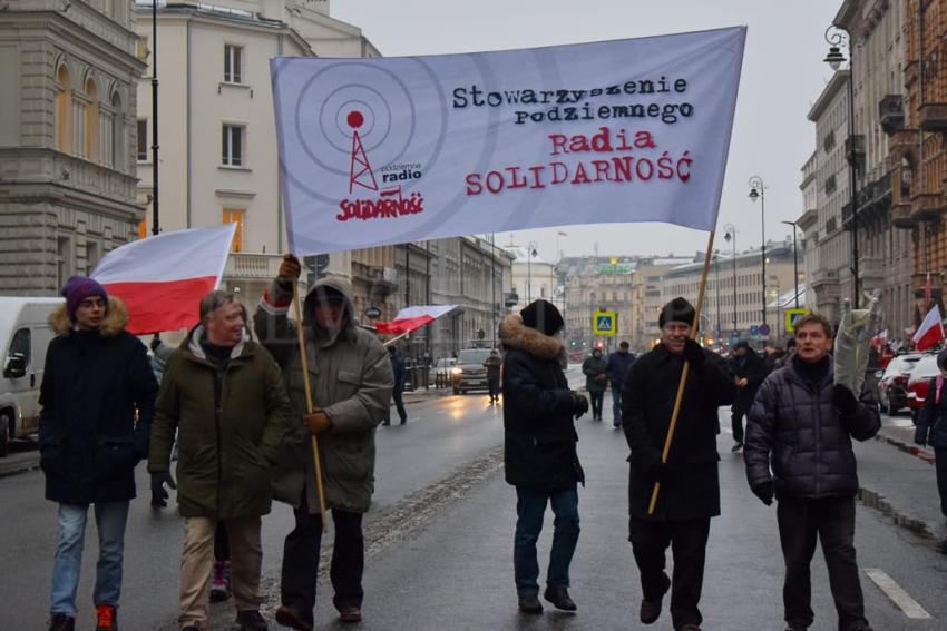 Marsz Wolnych Polaków w Warszawie