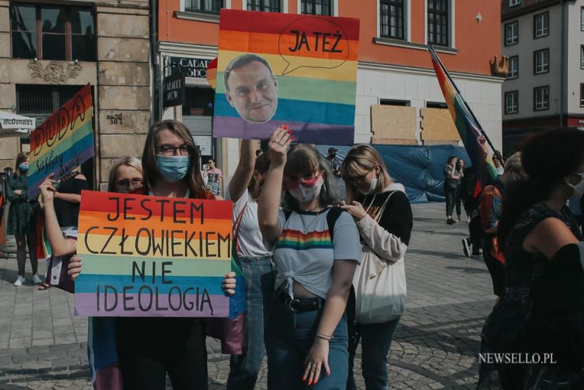 Manifa we Wrocławiu: Jestem człowiekiem, nie ideologią