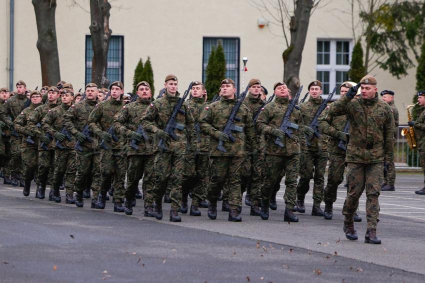 Uroczysta przysięga wojskowa WOT we Wrocławiu