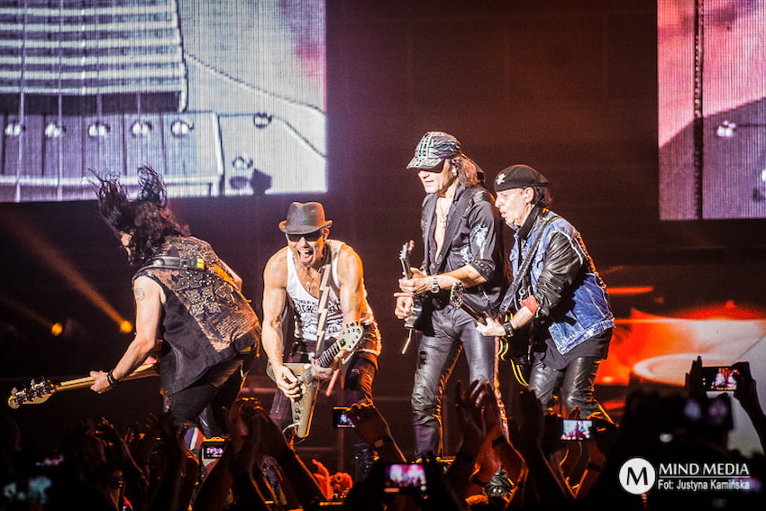 Krakow: Koncert zespolu Scorpions