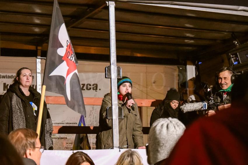 Strajk Kobiet protestował w Warszawie