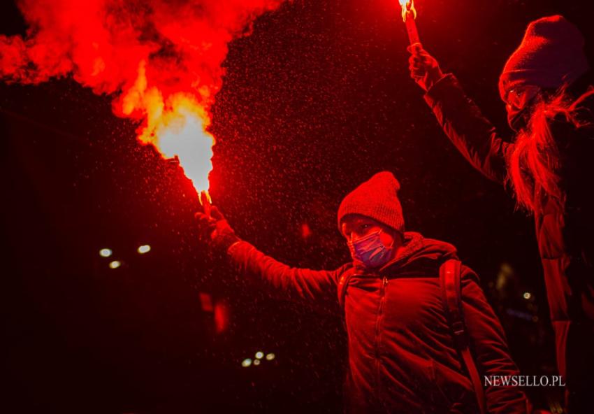 Strajk Kobiet 2021: Czas próby - manifestacja w Warszawie