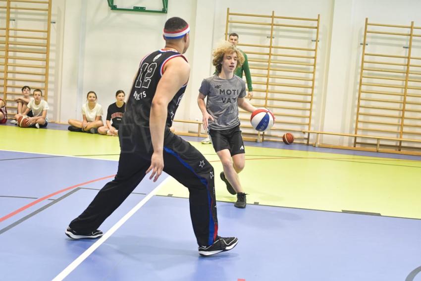 Harlem Globetrotters i WKS Śląsk w Dobrzykowicach