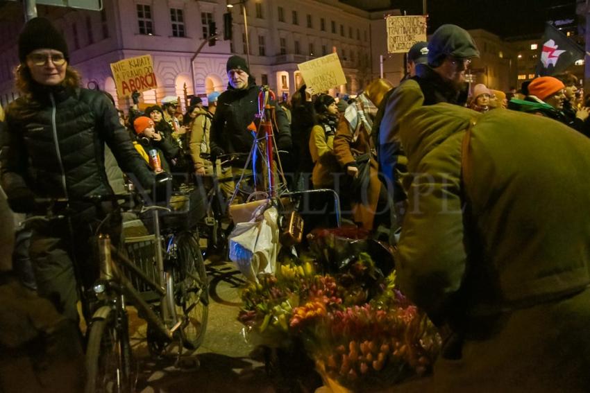 Strajk Kobiet protestował w Warszawie