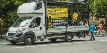 Strajk przedsiębiorców w Warszawie